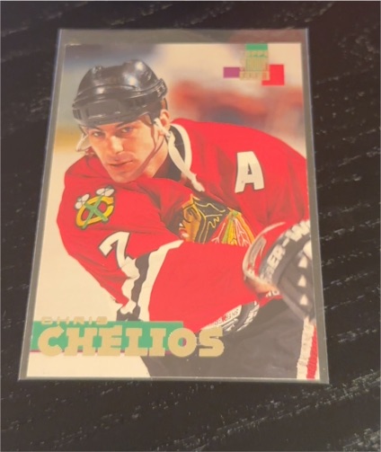 1994-95 Topps Stadium Club #70 Chris Chelios — front