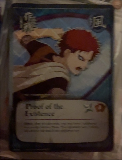 2006-2013 Naruto CCG: Promos Proof of the Existence #PR016 — front