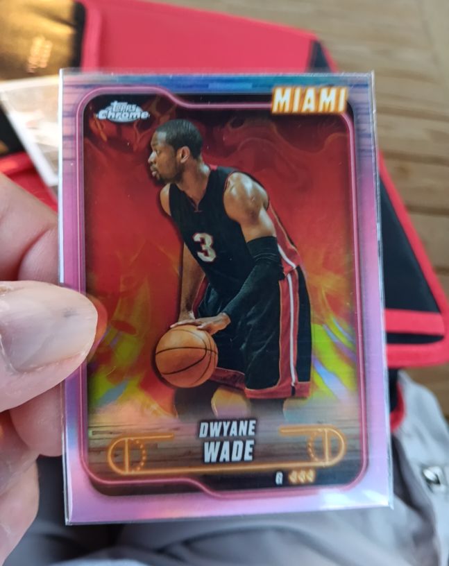 2024-25 Topps Chrome #13 Dwyane Wade — front