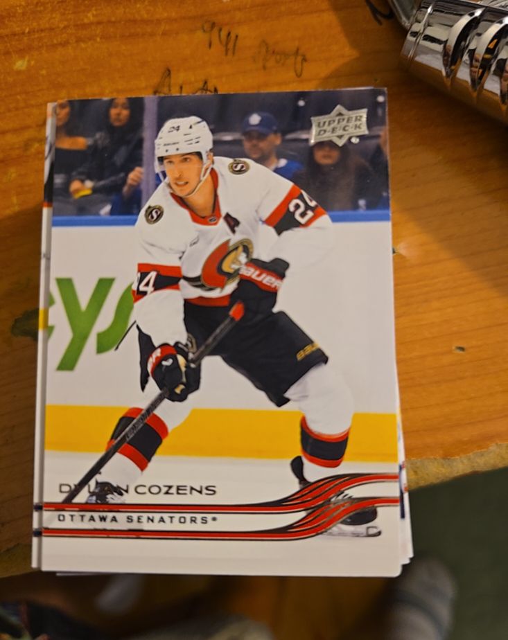 2025-26 Upper Deck Extended Series #591 Dylan Cozens — front