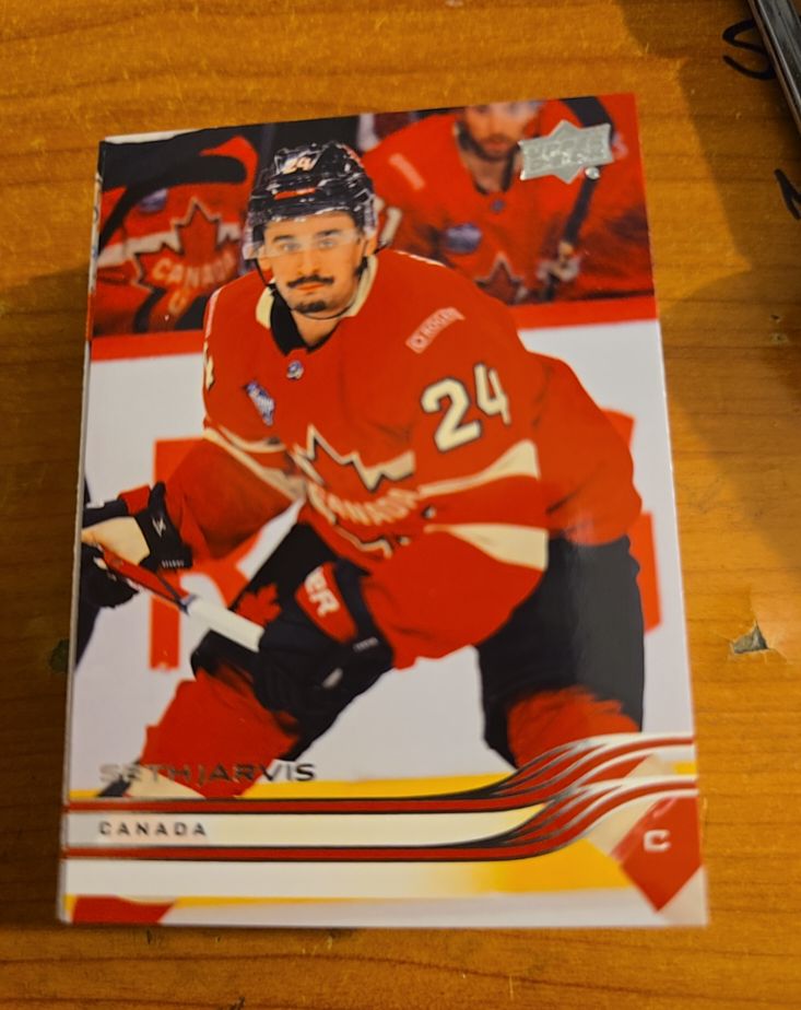 2025-26 Upper Deck Extended Series #647 Seth Jarvis — front