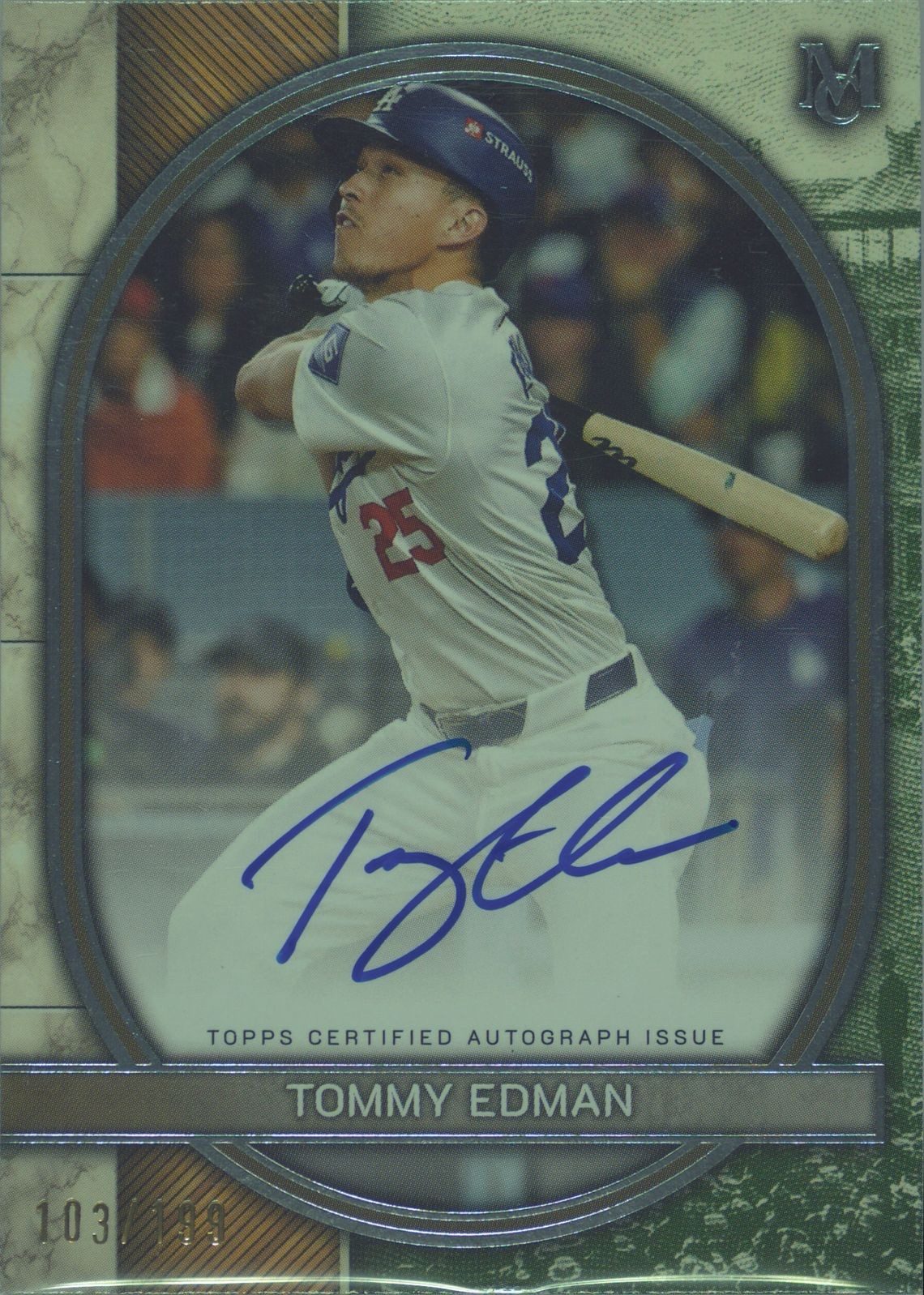 2025 Topps Museum Collection #AA-TE Tommy Edman — front