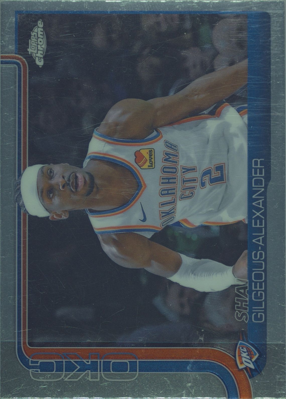 2025-26 Topps Chrome #141 Shai Gilgeous-Alexander — front