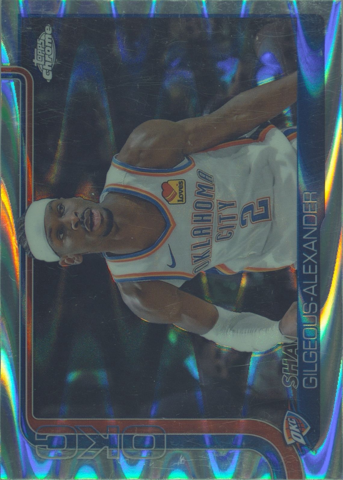 2025-26 Topps Chrome #141 Shai Gilgeous-Alexander — front