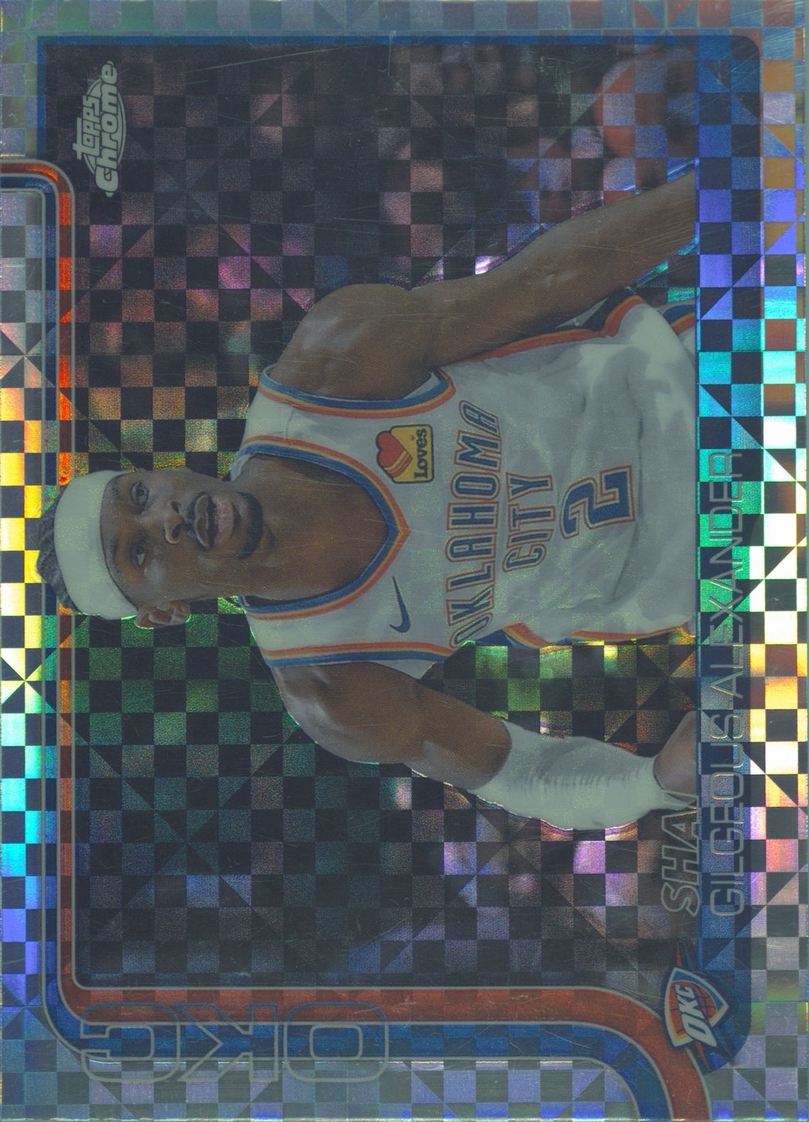 2025-26 Topps Chrome #141 Shai Gilgeous-Alexander — front