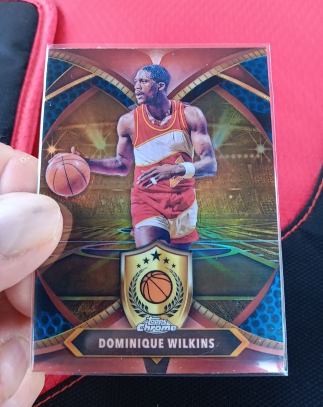 2024-25 Topps Chrome Ball of Duty #BOD-16 Dominique Wilkins — front