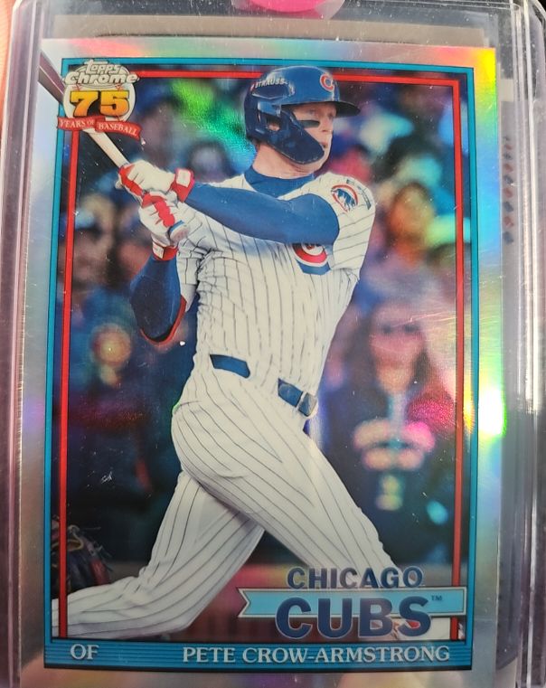 2026 Topps Chrome 1991 Topps Baseball #91CB-14 Pete Crow-Armstrong — front