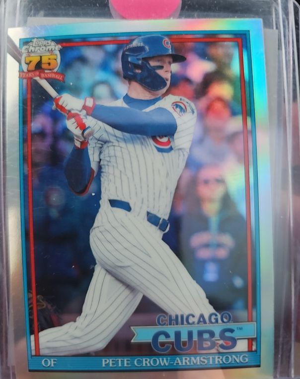 2026 Topps Chrome 1991 Topps Baseball #91CB-14 Pete Crow-Armstrong — front