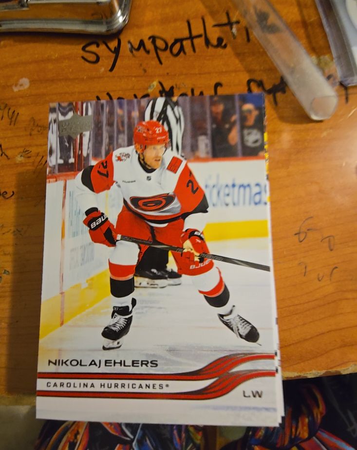 2025-26 Upper Deck Extended Series #520 Nikolaj Ehlers — front
