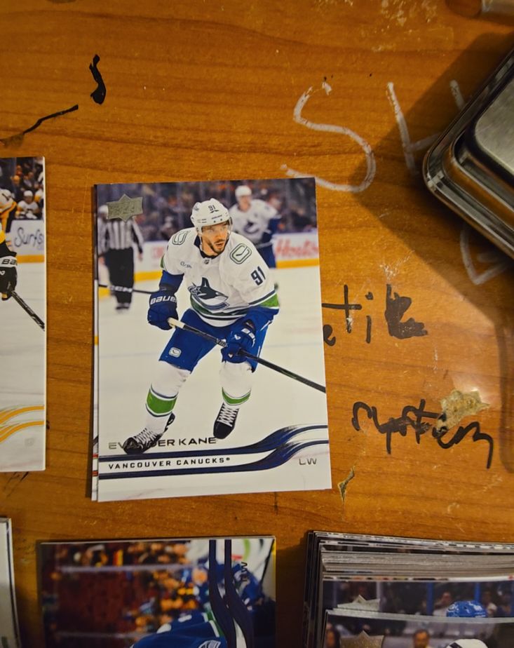 2022-23 Upper Deck #91 Evander Kane — front