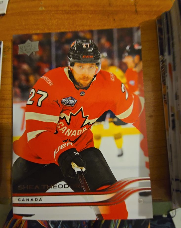 2025-26 Upper Deck Extended #658 Shea Theodore — front