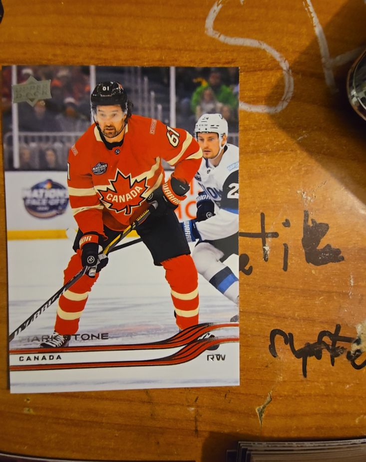 2025-26 Upper Deck Extended Series #659 Mark Stone — front