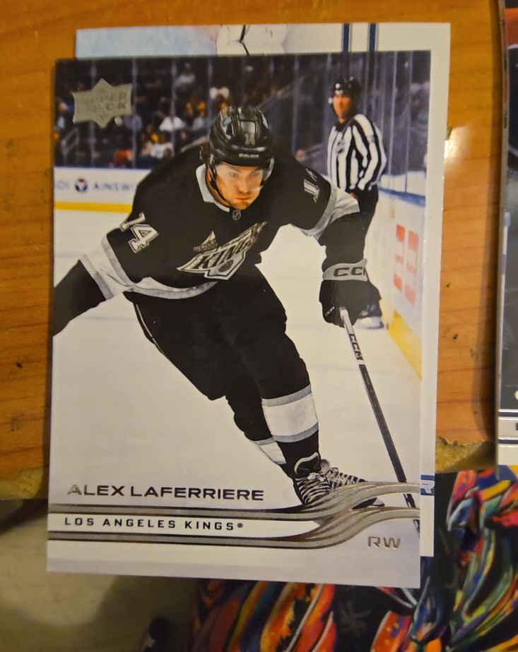 2025-26 Upper Deck #560 Alex Laferriere — front