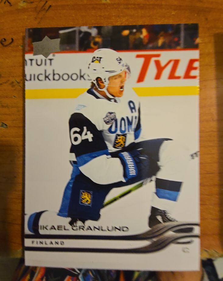 2025-26 Upper Deck Extended Series #664 Mikael Granlund — front