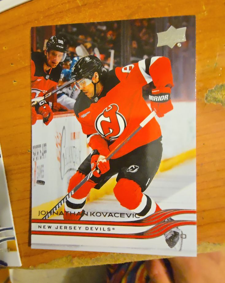 2025-26 Upper Deck Extended Series #576 Johnathan Kovacevic — front