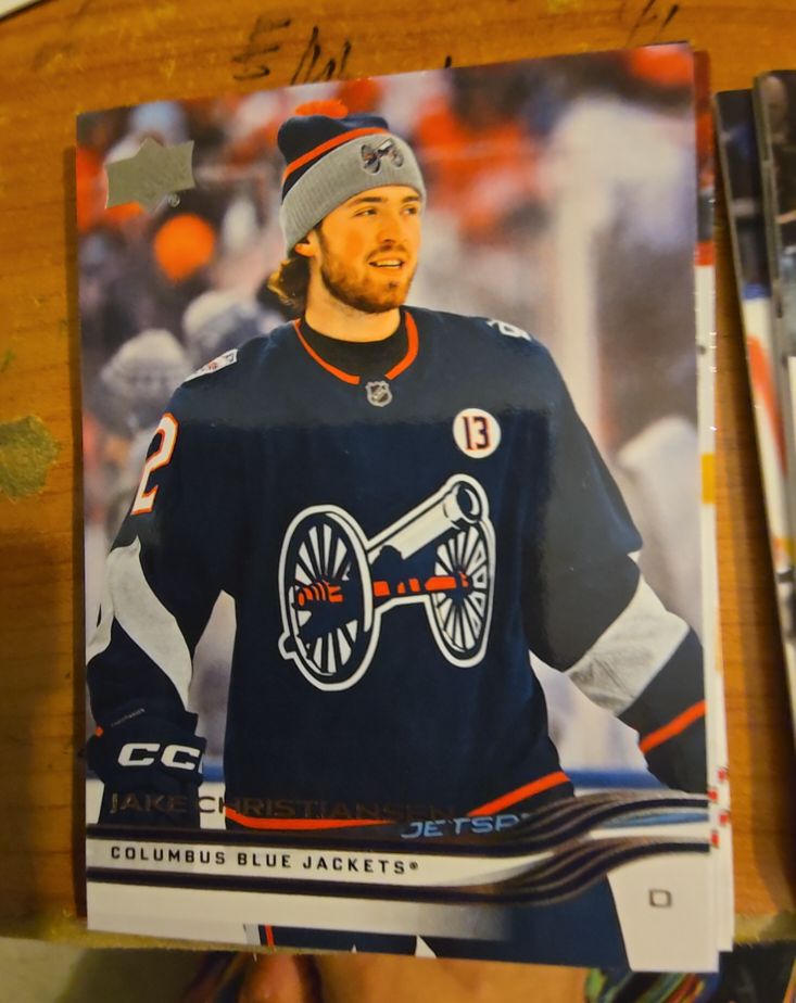 2025-26 Upper Deck #534 Jake Christiansen — front