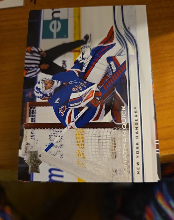 2025-26 Upper Deck Extended Series #583 Jonathan Quick — front