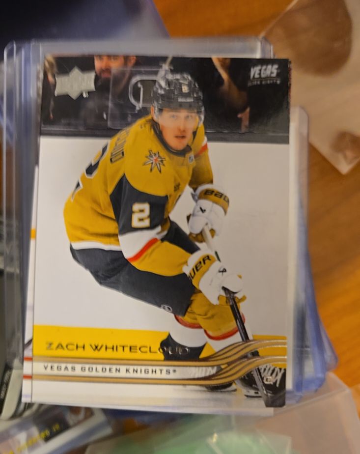 2025-26 Upper Deck #634 Zach Whitecloud — front