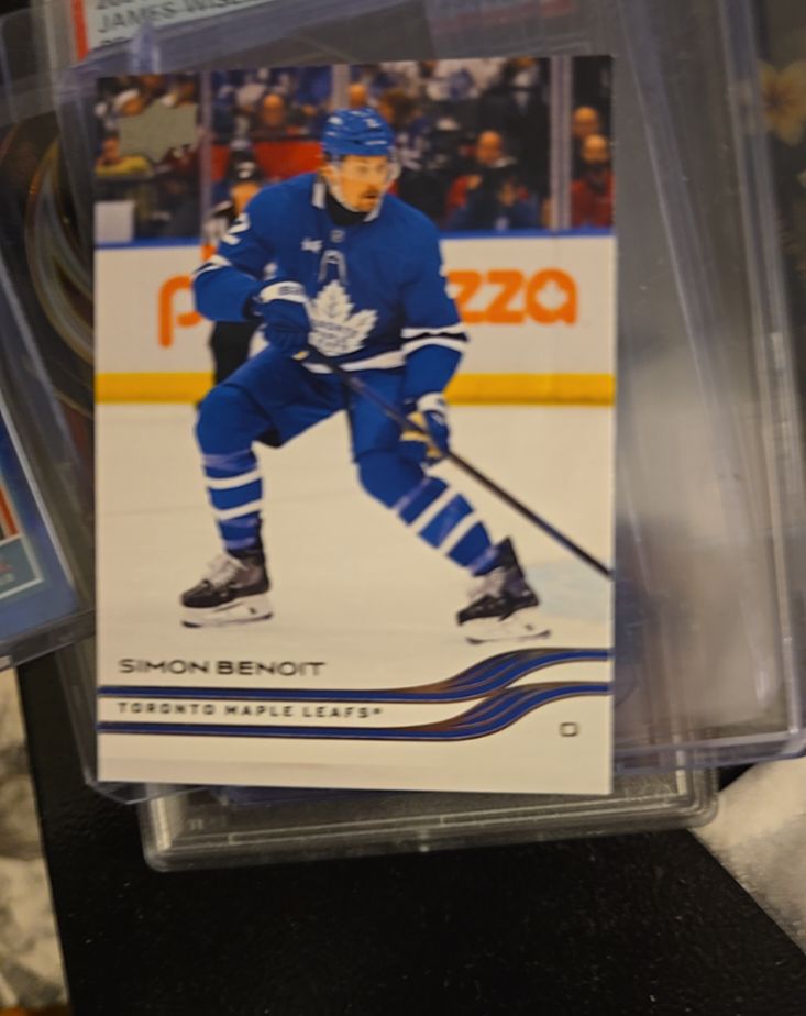 2025-26 Upper Deck Extended Series #621 Simon Benoit — front