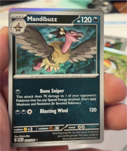 2023 Pokémon 050 Mandibuzz — front