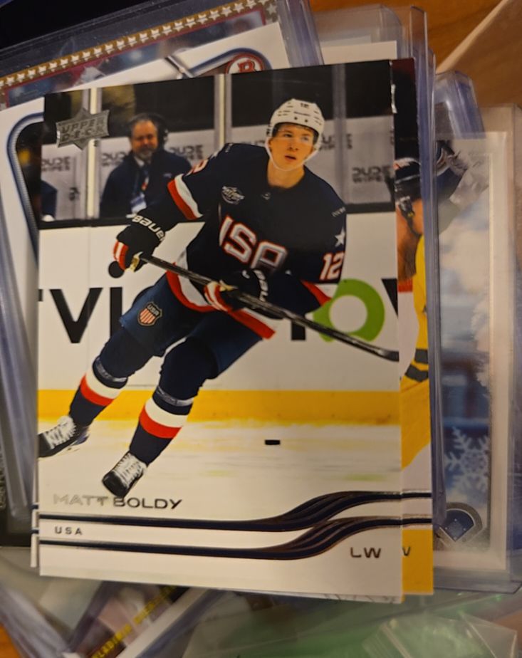 2025-26 Upper Deck Extended Series Four Nations #685 Matt Boldy — front