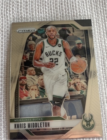 2024-25 Panini Prizm #153 Khris Middleton — front