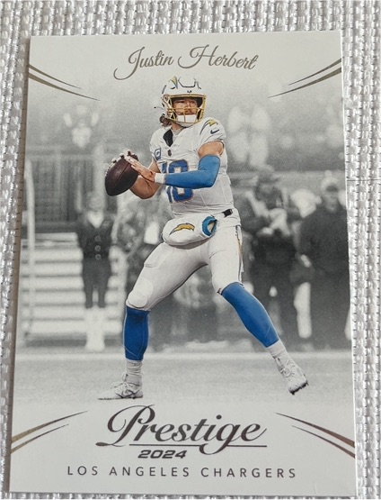 2024 Panini Prestige #164 Justin Herbert — front