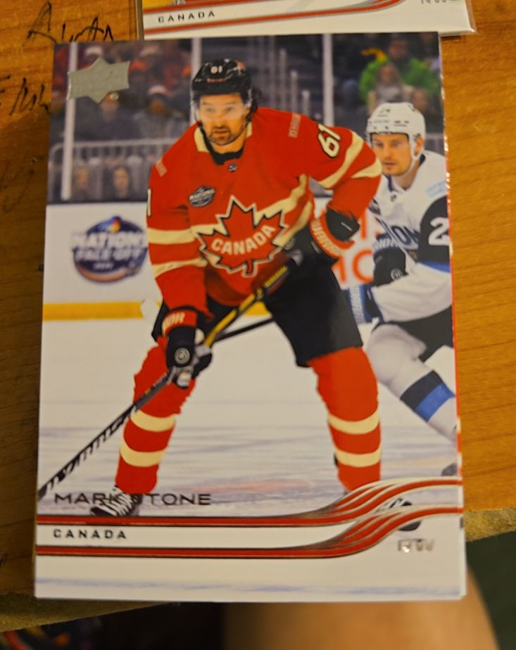 2025-26 Upper Deck Extended Series #659 Mark Stone — front