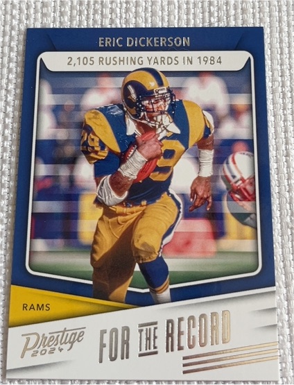 2024 Panini Prestige For the Record #FR-ED Eric Dickerson — front