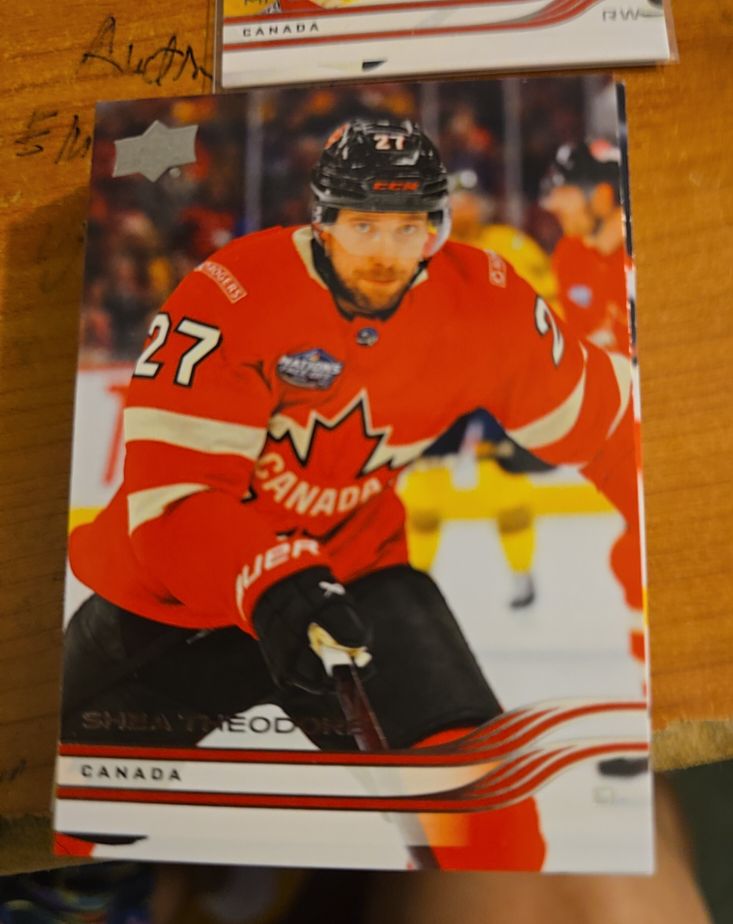 2025-26 Upper Deck Extended #658 Shea Theodore — front