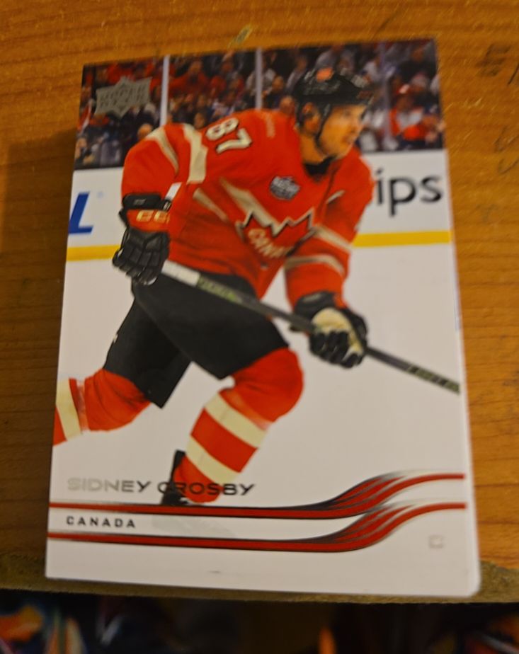 2025-26 Upper Deck Extended Series #646 Sidney Crosby Canada — front