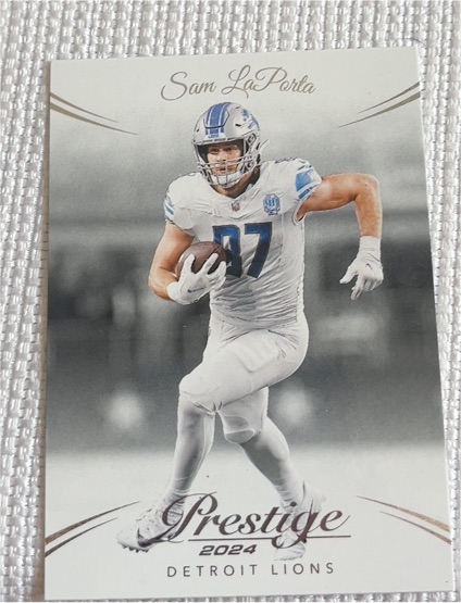 2024 Panini Prestige #99 Sam LaPorta Detroit Lions — front