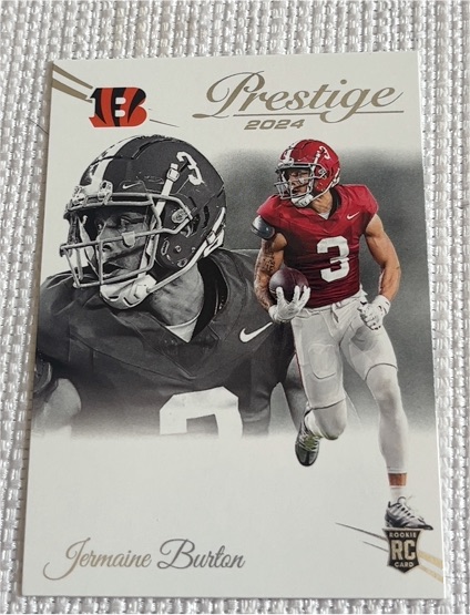 2024 Panini Prestige #348 Jermaine Burton — front