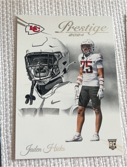 2024 Panini Prestige #345 Jaden Hicks — front