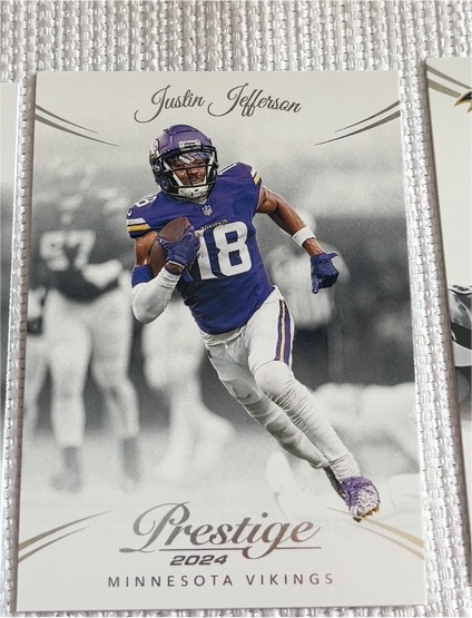 2024 Panini Prestige #192 Justin Jefferson — front