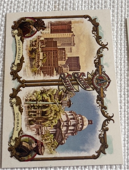 2024 Topps Allen & Ginter #SS-11 Sister Sister New Orleans & Durban — front