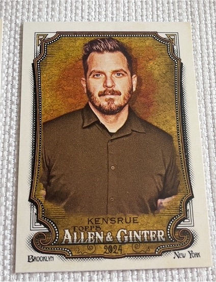 2024 Topps Allen & Ginter #284 Dustin Kensrue — front
