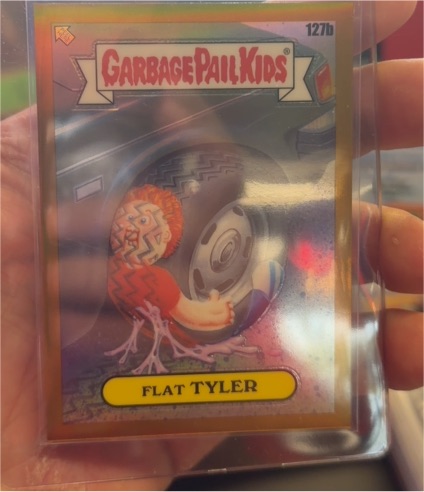 2021 Topps Garbage Pail Kids Chrome Series 4 #127b Flat Tyler — front
