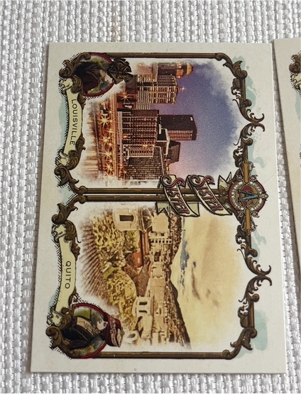 2024 Topps Allen & Ginter #SS-10 Louisville & Quito Sister Sister Cities — front