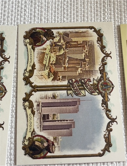 2024 Topps Allen & Ginter #SS-9 Indianapolis & Cologne Sister Cities — front