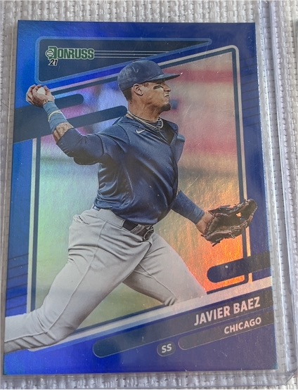 2021 Donruss #130 Javier Baez — front