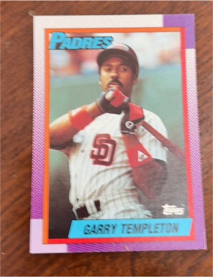 1990 Topps #481 Garry Templeton — front