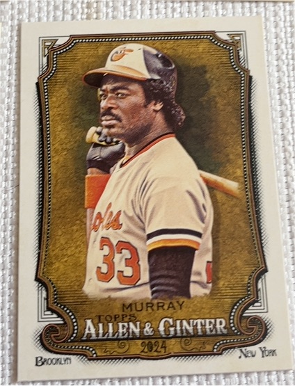 2024 Topps Allen & Ginter #340 Eddie Murray — front