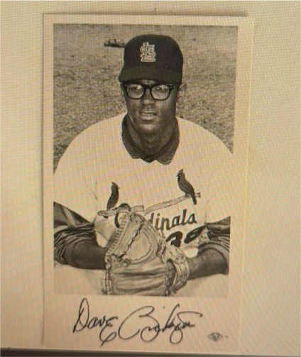 1969 St. Louis Cardinals Team Issue Dave Ricketts — front