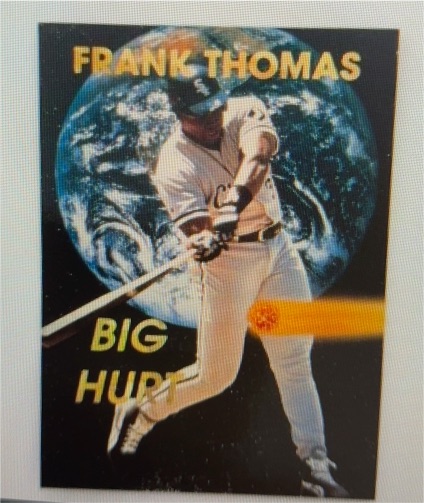 1993 Sports Journal Frank Thomas Big Hurt Chicago White Sox — front