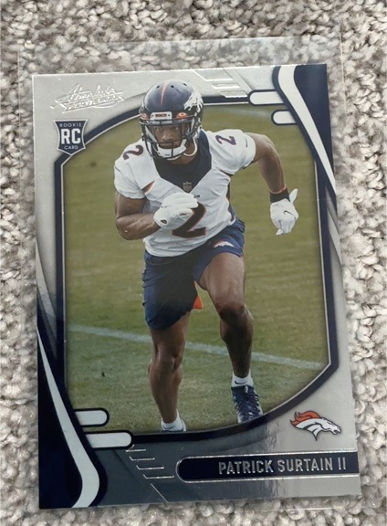 2021 Panini Absolute #143 Patrick Surtain II — front
