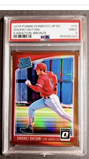 2018 Panini Donruss Optic #56 Shohei Ohtani — front