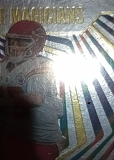 2024 Panini Illusions Game Magicians #1 Patrick Mahomes — front