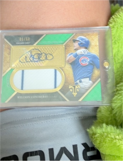 2017 Topps Triple Threads #05/50 Willson Contreras — front