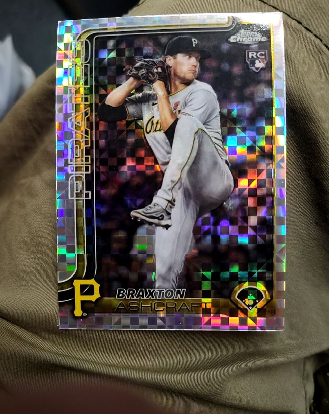 2025 Topps Chrome Update #USC142 Braxton Ashcraft — front